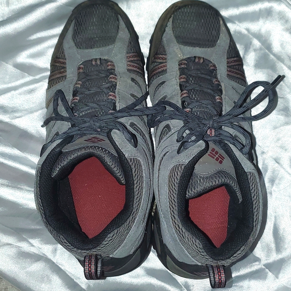 *Offers welcome* Columbia North Plains II Waterproof Hiking Boots Gray Mens 10.5